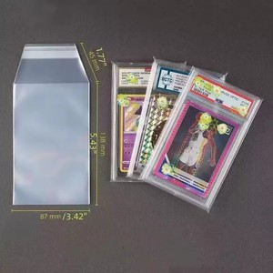 Manchons autocollants refermables avec logo personnalisé, ajustement parfait pour les sacs d'équipe, pour cartes de baseball classées - Product Image 6