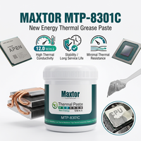 Pâte thermique en silicone de haute qualité Maxtor MTP-8301C 12W/m.k, dissipateur thermique, meilleure pâte thermique pour processeur