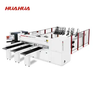 HUAHUA HP330CL stabile di qualità ad alta velocità automatico intelligente caricamento posteriore Computer fascio sega macchina con CE