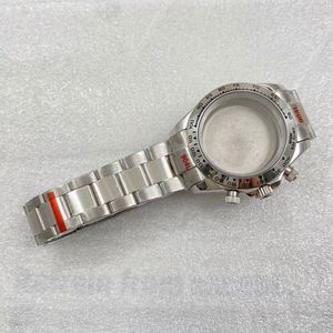 Waterproof VK63/64 Movement Chronograph Function <b>Watch</b> <b>Case</b> and Strap Set Stainless Steel Compatible with Sapphire Crystal - Product Image 6