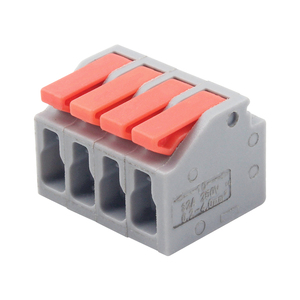 N4E 250V 32A 10Mm 2/3/4/5/6/8 Pin Nhanh Chóng Splice Dây Kết Nối Push-Trong Mini Nhanh Chóng Dây Kết Nối Khối Thiết Bị Đầu Cuối - Product Image 2