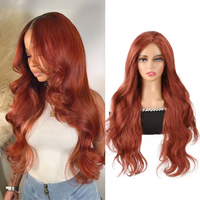 Perruques synthétiques résistantes à la chaleur de 24 pouces, longues et volumineuses, pour femmes noires, perruques Lace Front 13*6, ondulées, prix de gros