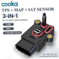 16060-K1L-D01 Capteur de position de papillon 3-en-1 (TPS, MAP, IAT) à 5 broches, remplacement OEM pour scooter, capteur MAP, capteur de position de papillon