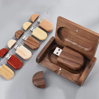 Clé USB en bois haute capacité de 64 Go avec logo personnalisé pour le stockage des entreprises, les entreprises ont besoin de produits de services de fabrication