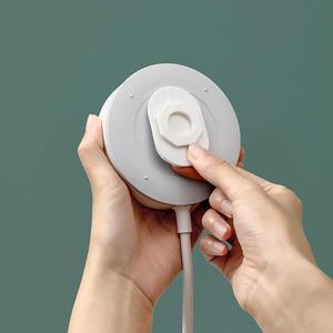 Auto-adhésif sans poinçon bureau Mobile prise enfichable support de <span class=keywords><strong>fixation</strong></span> support support montage mural maison multiprise fixateur - Product Image 1
