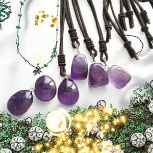 Œufs de Yoni en cristal d'améthyste poli pour femmes, taille unique, ensemble imperméable, certifié Rohs, personnalisable, cadeaux d'Halloween et de Noël - Product Image 3