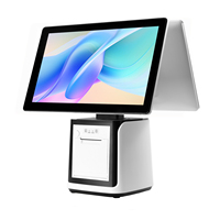 Système de point de vente Android Leiling ultra-fin avec écran tactile de 11,6 pouces (15,6 pouces en option), résolution Full HD, Bluetooth/Wi-Fi 6, RK3568, 2 Go