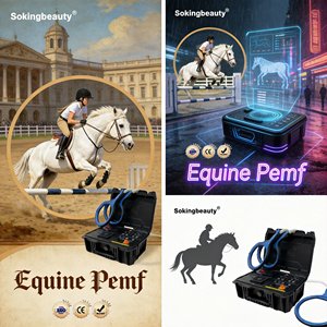 Sistema de Manta PEMF Portátil para Caballos, Ligero (5.5 kg), Equipo de Soporte para la Recuperación, Múltiples Aplicadores para Uso Equino - Product Image 1
