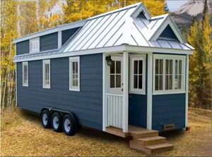 Campeggio all'aperto casa Mobile prefabbricata da viaggio a 2 piani rimorchio per auto piccole case mobili <span class=keywords><strong>su</strong></span> 4 <span class=keywords><strong>ruote</strong></span> - Product Image 3