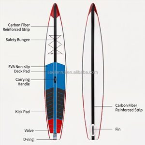 Meilleures ventes : Planches de <span class=keywords><strong>paddle</strong></span> gonflables verticales portables de compétition, fabriquées professionnellement, idéales pour les sports nautiques et le surf - Product Image 4