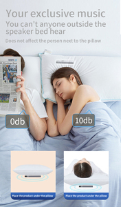 Haut-parleur portable oreiller dispositif de sommeil Conduction <span class=keywords><strong>osseuse</strong></span> haut-parleur BT sans fil avec 2 pièces <span class=keywords><strong>Transmission</strong></span> du son haut-parleur d'aide au sommeil - Product Image 4