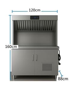 Campana Extractora Inteligente para Cocina Comercial con Filtro ESP Hepa <span class=keywords><strong>de</strong></span> Carbón, Elimina Humo, Grasa y Olores para Cocinas sin Ventilación - Product Image 6