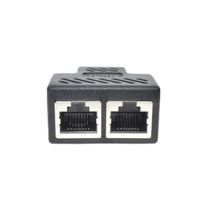 Répartiteur Ethernet <span class=keywords><strong>RJ45</strong></span> 1 vers 2 ports, doubleur <span class=keywords><strong>RJ45</strong></span>, multiprise Ethernet <span class=keywords><strong>RJ45</strong></span>, coupleur <span class=keywords><strong>RJ45</strong></span> - Product Image 1