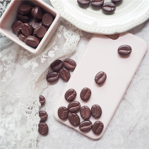 Mô phỏng nhựa hạt cà phê 15mm vỏ điện thoại di động làm phụ kiện ca cao sô cô la Mô hình nhà máy bán hàng trực tiếp - Product Image 2