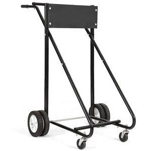 <span class=keywords><strong>Carrello</strong></span> di stoccaggio del <span class=keywords><strong>carrello</strong></span> del <span class=keywords><strong>carrello</strong></span> del supporto del motore della barca fuoribordo resistente di capacità 315lbs - Product Image 1
