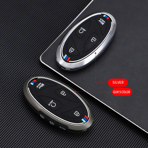 Funda Protectora para Llaves de Coche de Aleación de Zinc y Gel de Sílice para Hyundai IONIQ 6 Grandeur GN7 Sonata Elantra, Llavero, Bolsa para Llaves - Product Image 6