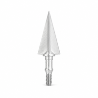 Pointes de flèches de chasse en acier trempé moulé par injection de métal, pointes de flèches en métallurgie des poudres pour la chasse