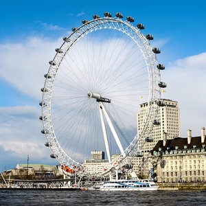Wange 6215 City Architecture, Bloques de Construcción del London Eye y Montaña Rusa, Juguetes de Ladrillos para Niños, Regalo para Niños - Product Image 2
