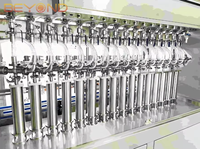 Machine de remplissage d'huile comestible 5L, ligne d'embouteillage d'huile de cuisson, remplisseur d'huile 5 litres