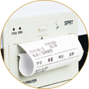 Digitale elektronische lebensmittel waage mit drucker - Product Image 4