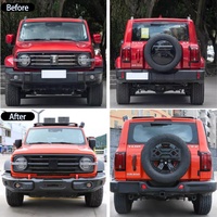 OFF Road Auto Parts Autres accessoires extérieurs Kits de carrosserie Pare-chocs arrière de voiture en acier personnalisé pour GREAT WALL TANK 300 2023