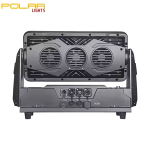 Polarlights IP65 Buiten LED Floodlight 44x20W RGBACL 6IN1 Wandwasser LED Stadskleurverlichting voor architectonische gebouwen - Product Image 3
