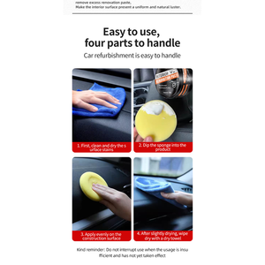 Pasta <span class=keywords><strong>de</strong></span> Limpieza para Interiores <span class=keywords><strong>de</strong></span> Automóviles X9 Mejorada, 100g, Revestimiento Líquido para Eliminar el Polvo <span class=keywords><strong>de</strong></span> Forma Eficiente y Limpiar <span class=keywords><strong>Manchas</strong></span> <span class=keywords><strong>de</strong></span> Cuero - Product Image 4