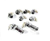Connecteur métallique fileté GX12 2-7 broches avec câble