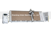 ANBEN V-2162 pour machine de fraisage CNC, broche simple, contrôle PLC SynTEC, moteur haute rigidité pour panneaux de bardage ACP/ACM, bois