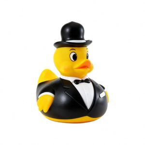 Jouets aquatiques créatifs en forme de canards gentleman pour enfants, jouets de bain pour piscine, jouets de bain créatifs en forme de canards gentleman - Product Image 3