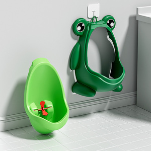 <span class=keywords><strong>Urinoir</strong></span> pour bébé en forme de <span class=keywords><strong>grenouille</strong></span>, pipi vertical mural, pratique, pot pour garçon, mignon, toilette debout, cadeau de noël pour garçon - Product Image 1
