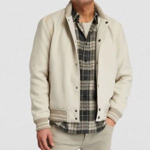 Wool / Polyester Hot Sale College University Fashion Design Stylish Latest Sports Wear Custom Logo And Printing Varsity <b>Jackets</b> - Product Image 4