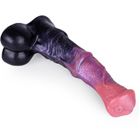 NNSX 3 Fantasy Mammoth Dildos en silicone liquide, sensation agréable pour la peau, grande taille, réaliste, point G, ventouse, pour femmes 18+