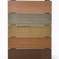 Fournisseur de revêtements de sol extérieurs architecturaux en aluminium TPE, planches de terrasse durables et imperméables pour la construction européenne