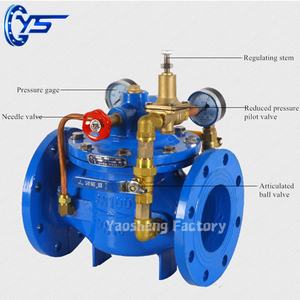 HBYS cina applicazione generale pressione riduzione valvola di controllo della pompa dell'acqua e chiusura di emergenza caratteristiche - Product Image 4