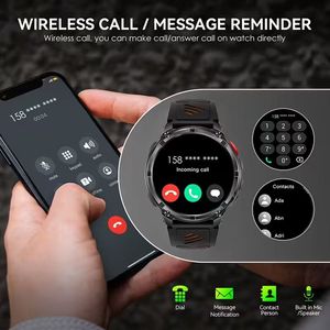 <span class=keywords><strong>Smartwatch</strong></span> <span class=keywords><strong>Uomo</strong></span> SENBONO HT33 2025 da 1,7 Pollici con Chiamata BT, Batteria Grande da 1100mAh, Tracker per Sport e Salute, <span class=keywords><strong>Orologio</strong></span> Smart da Esterno OEM/ODM - Product Image 4