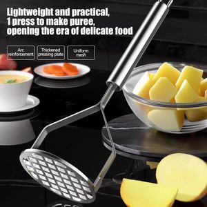 Ustensiles de cuisine en acier inoxydable les plus populaires 2025 : Coupe-pommes de terre, presse-ail, coupe-fruits et gingembre - Product Image 2