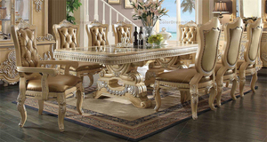 Sedia <span class=keywords><strong>da</strong></span> <span class=keywords><strong>Pranzo</strong></span> <span class=keywords><strong>in</strong></span> Vera <span class=keywords><strong>Pelle</strong></span> di Lusso Stile Americano Reale, Poltrone Antiche - Product Image 6