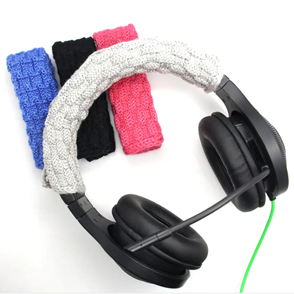 Universal Wool Headband Head Band Protector Sleeve Pads Cushions Covers for Beats Pro for Audio-Technica for Sony headphones