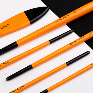 Ensemble de 6 pinceaux à <span class=keywords><strong>peinture</strong></span> à l'huile, à l'aquarelle et à l'acrylique Xin Bowen PVC avec grand <span class=keywords><strong>pinceau</strong></span> pour toile pour le <span class=keywords><strong>dessin</strong></span> artistique - Product Image 6