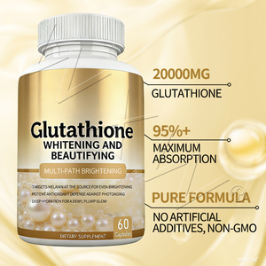 Capsules de blanchiment à la glutathion de qualité supérieure, compléments beauté, soutien immunitaire, stimulation de l'énergie, capsule éclaircissante pour la peau - Product Image 3