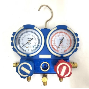 Manomètre de collecteur de réfrigérant Value VMG-2-R134A-B avec connecteur rapide, double vanne, pour remplissage de liquide de climatisation - Product Image 5