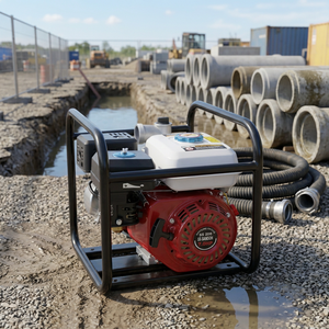 Bomba de Agua de Alta Presión SS SAMSON SWP20 con Motor de Gasolina, Duradera, para Uso Agrícola Profesional - Product Image 3