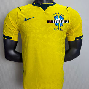 Set di Uniformi della Nazionale di <span class=keywords><strong>Calcio</strong></span> Brasiliana Stile Coppa <span class=keywords><strong>del</strong></span> <span class=keywords><strong>Mondo</strong></span> 2022/2026 e Uniformi di Squadre di Club AFA di Sevenwill - Product Image 1