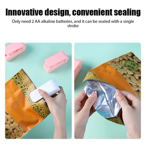Mini <b>Plastic</b> <b>Bag</b> Sealer Machine <b>Storage</b> <b>Bag</b> Clip Sealing <b>Storage</b> Machine Portable Sealer Packing Seal Food Snack Kitchen Gadgets - Product Image 2