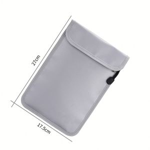 CUSTOM Two-layers Zipper <b>Bag</b> with Sticker Closure Large Fireproof Money Fire Proof Holder Safe <b>Document</b> <b>Bags</b> - Product Image 6