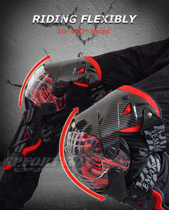 Genouillères de <span class=keywords><strong>moto</strong></span> de haute qualité, protections de genoux tout-terrain pour motocross, équipement de protection, coudières et genouillères de <span class=keywords><strong>moto</strong></span> portables, quatre saisons - Product Image 4