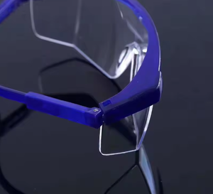 Gafas de <span class=keywords><strong>Seguridad</strong></span> Industriales con Lentes Transparentes de PC, Casco con Función Antivaho, Protección Ocular para Construcción y Láser - Product Image 3