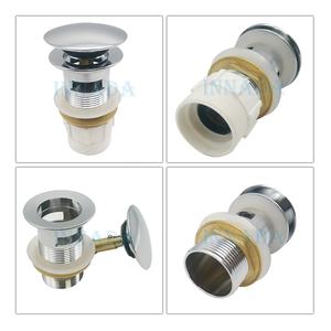 INNADA - Desagüe de Lavabo Emergente sin Rebosadero, Sistema <span class=keywords><strong>Clic</strong></span> <span class=keywords><strong>Clac</strong></span>, Latón y Cerámica, Desagüe con Rebosadero <span class=keywords><strong>Clic</strong></span> Clack - Product Image 4