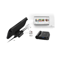Convertisseur vidéo avec support pliable pour Nintendo Switch 2, compatible Switch/OLED, convertisseur TV universel, support TV portable